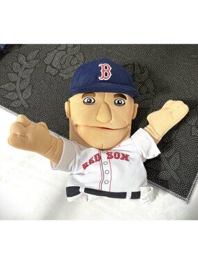 Dustin Pedroia Boston Red Sox Bleacher Creatures plush hand puppet doll